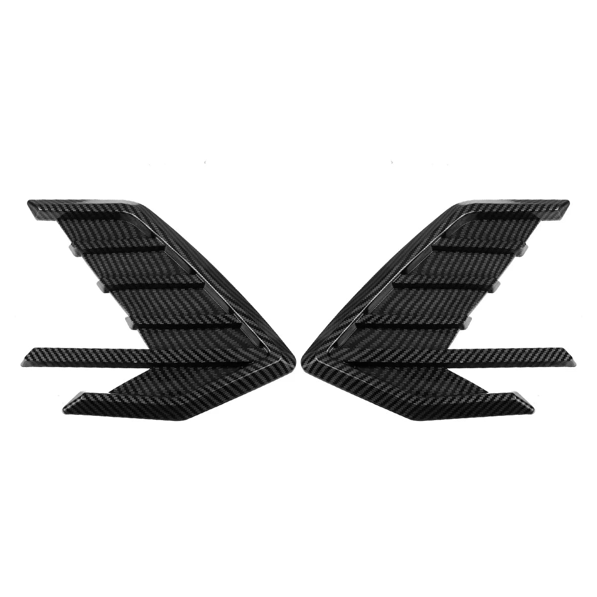Universal Car Side Vent Fender Spoiler Outflow Vent Sticker for Audi A3, A4, A5, A6, A7, S3, S4, S5, S6, S7, RS3, RS4, RS5, RS6, RS7