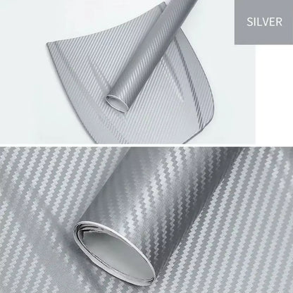 30x127cm 3D Carbon Fiber Vinyl Film for Automotive Interior Customization and Decoration