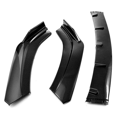 Universal Front Lip Bumper Blade Lower Splitter Spoiler for Audi A3, A4, A5 B9 - Body Kit Tuning Component