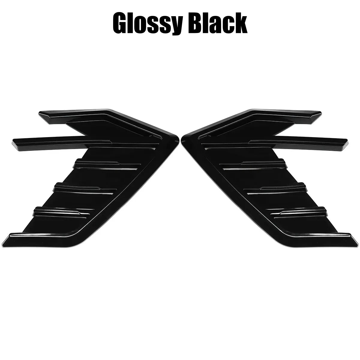 Universal Car Side Vent Fender Spoiler Outflow Vent Sticker for Audi A3, A4, A5, A6, A7, S3, S4, S5, S6, S7, RS3, RS4, RS5, RS6, RS7