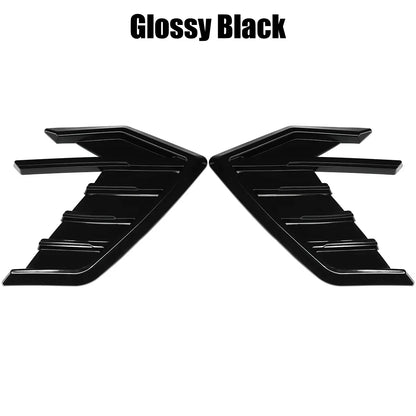 Universal Car Side Vent Fender Spoiler Outflow Vent Sticker for Audi A3, A4, A5, A6, A7, S3, S4, S5, S6, S7, RS3, RS4, RS5, RS6, RS7