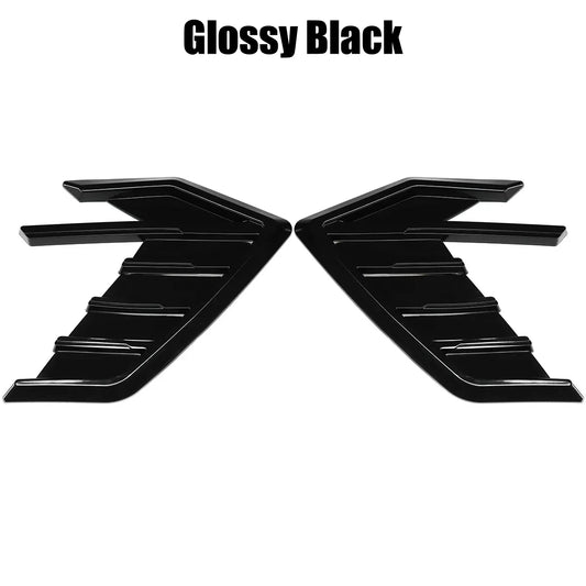 Universal Car Side Vent Fender Spoiler Outflow Vent Sticker for Audi A3, A4, A5, A6, A7, S3, S4, S5, S6, S7, RS3, RS4, RS5, RS6, RS7