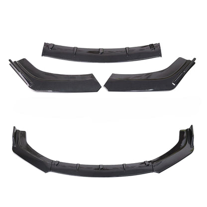Universal Front Lip Bumper Blade Lower Splitter Spoiler for Audi A3, A4, A5 B9 - Body Kit Tuning Component