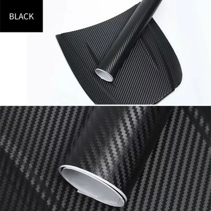 30x127cm 3D Carbon Fiber Vinyl Film for Automotive Interior Customization and Decoration